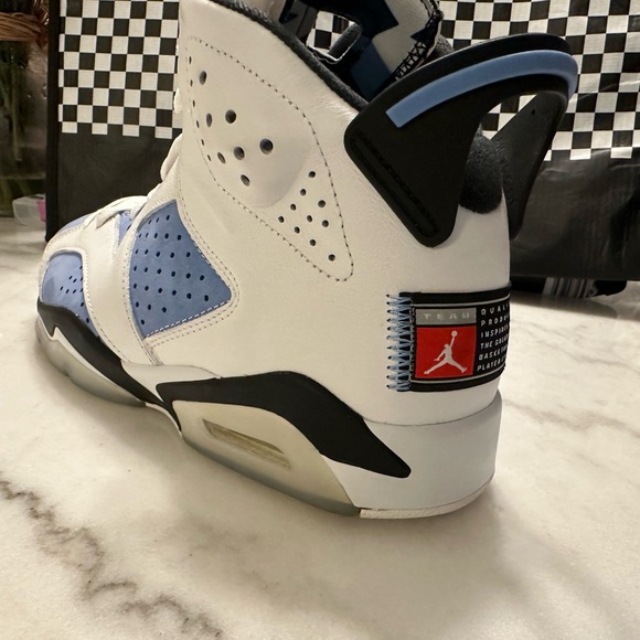 Jordan 6 Retro Mid UNC Home size 8 GOAT CERTIFIED - Picture 13 of 14